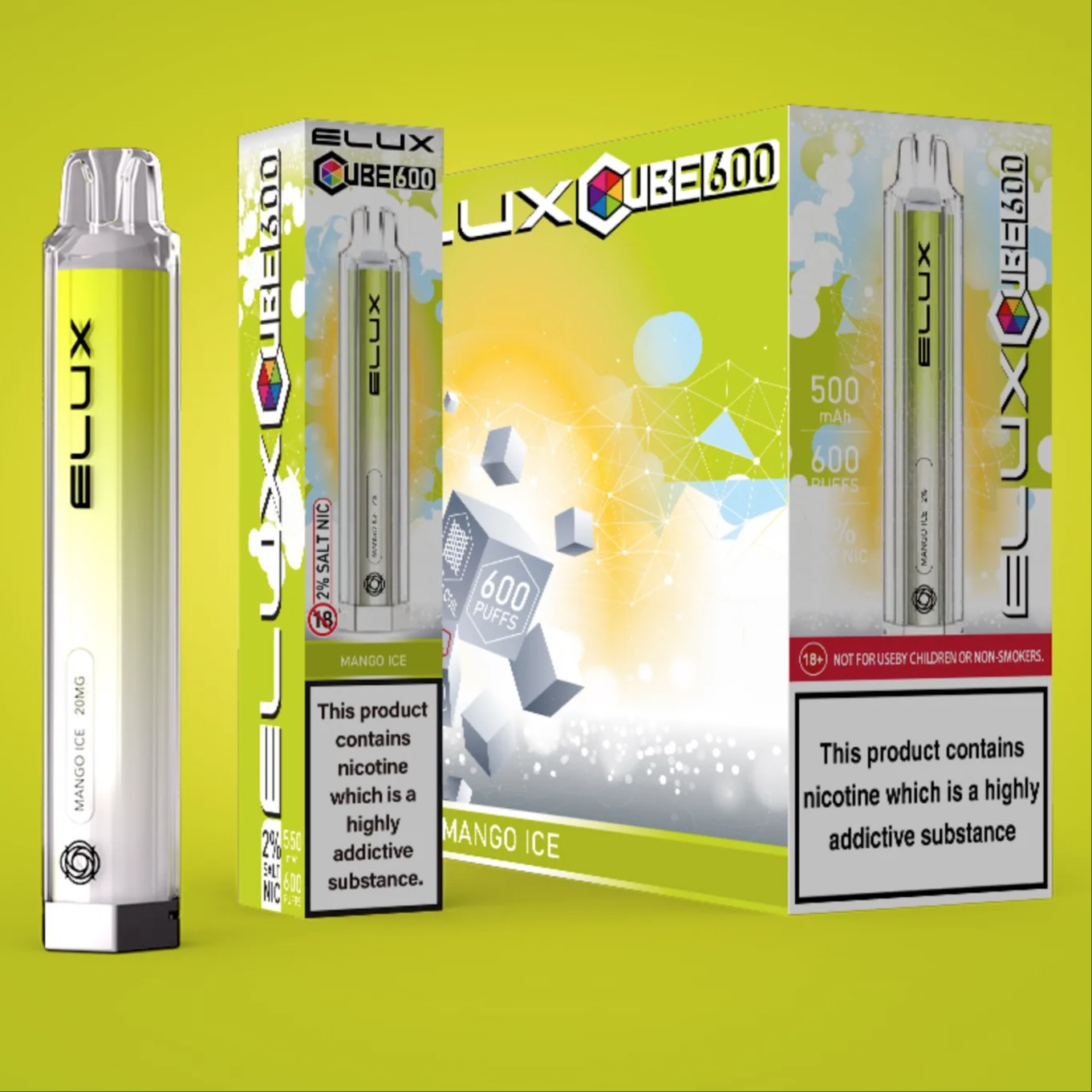 Elux Cube 600 Disposable Vape